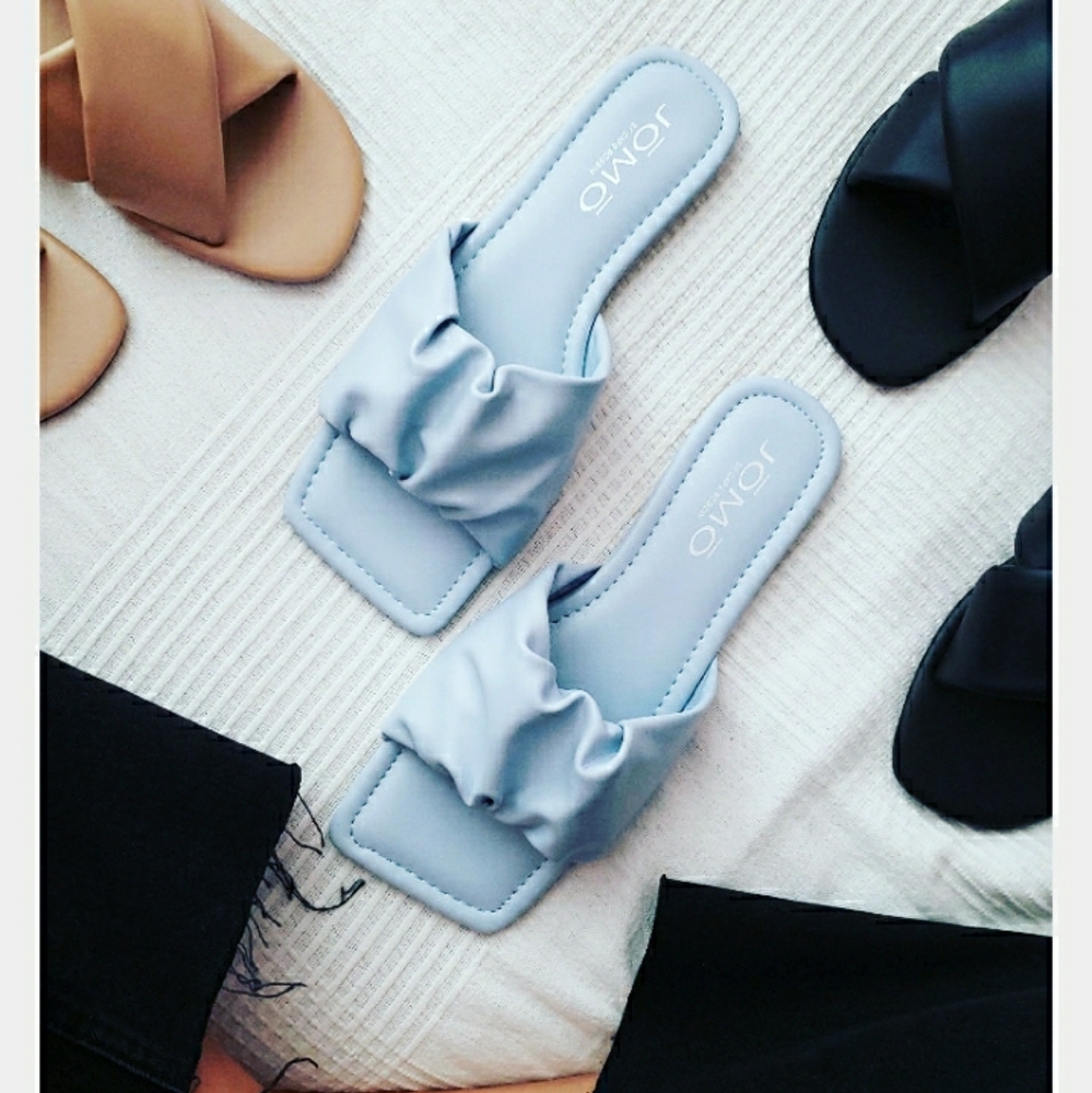 🆕️The Lulu// Blue one band Slide - Picture 4 of 8